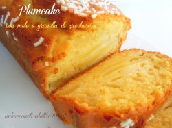 Plumcake mele